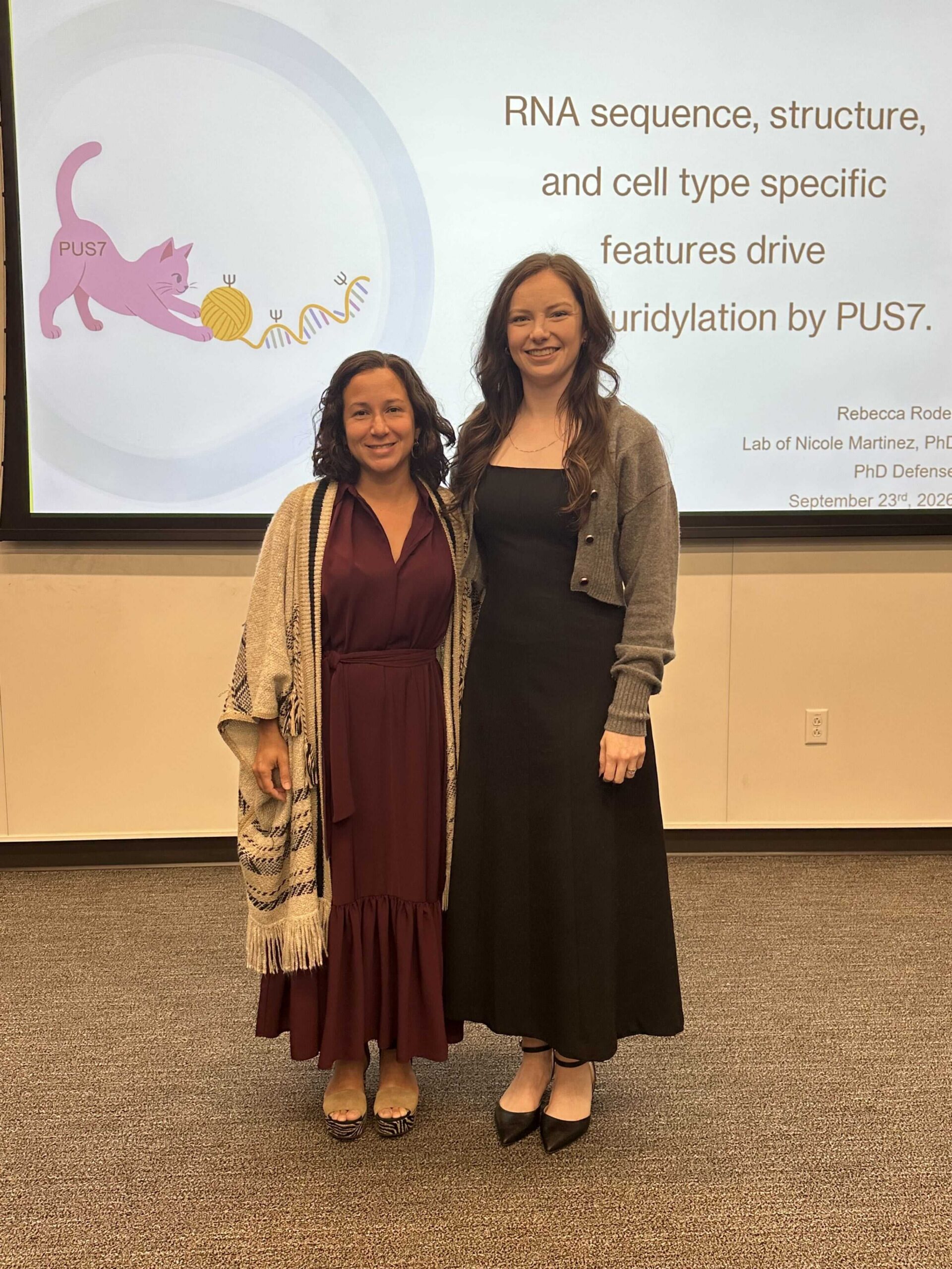 Congratulations to Dr. Becca Rodell!